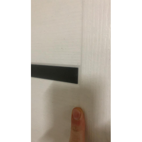 Дверь межкомнатная АСТРА, ламинированная (ст.черное)